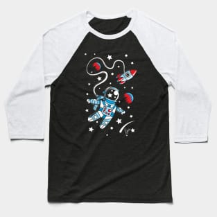 Space Walk Baseball T-Shirt